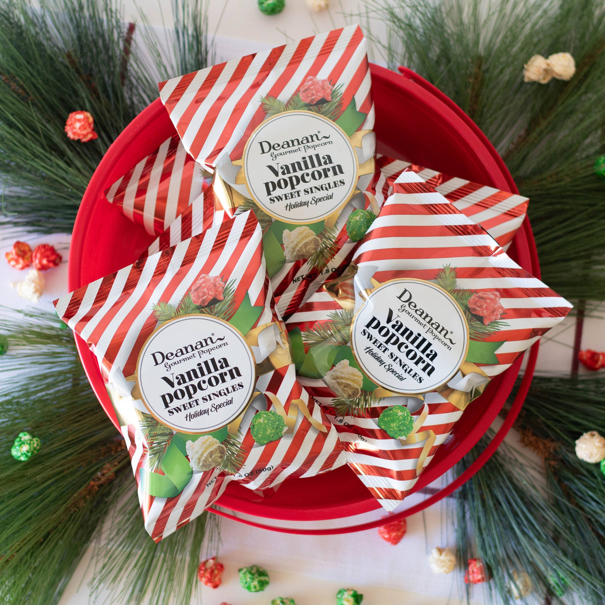 Vanilla Holiday - 100 Count = 50Strip & 50Red - 1.5 Cup Bags