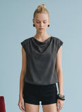 Harper Ribbed Cap Sleeve Top