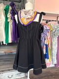 Black Tier Shoulder Dress