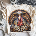 Glam Turkey Thanksgiving Graphic Tee