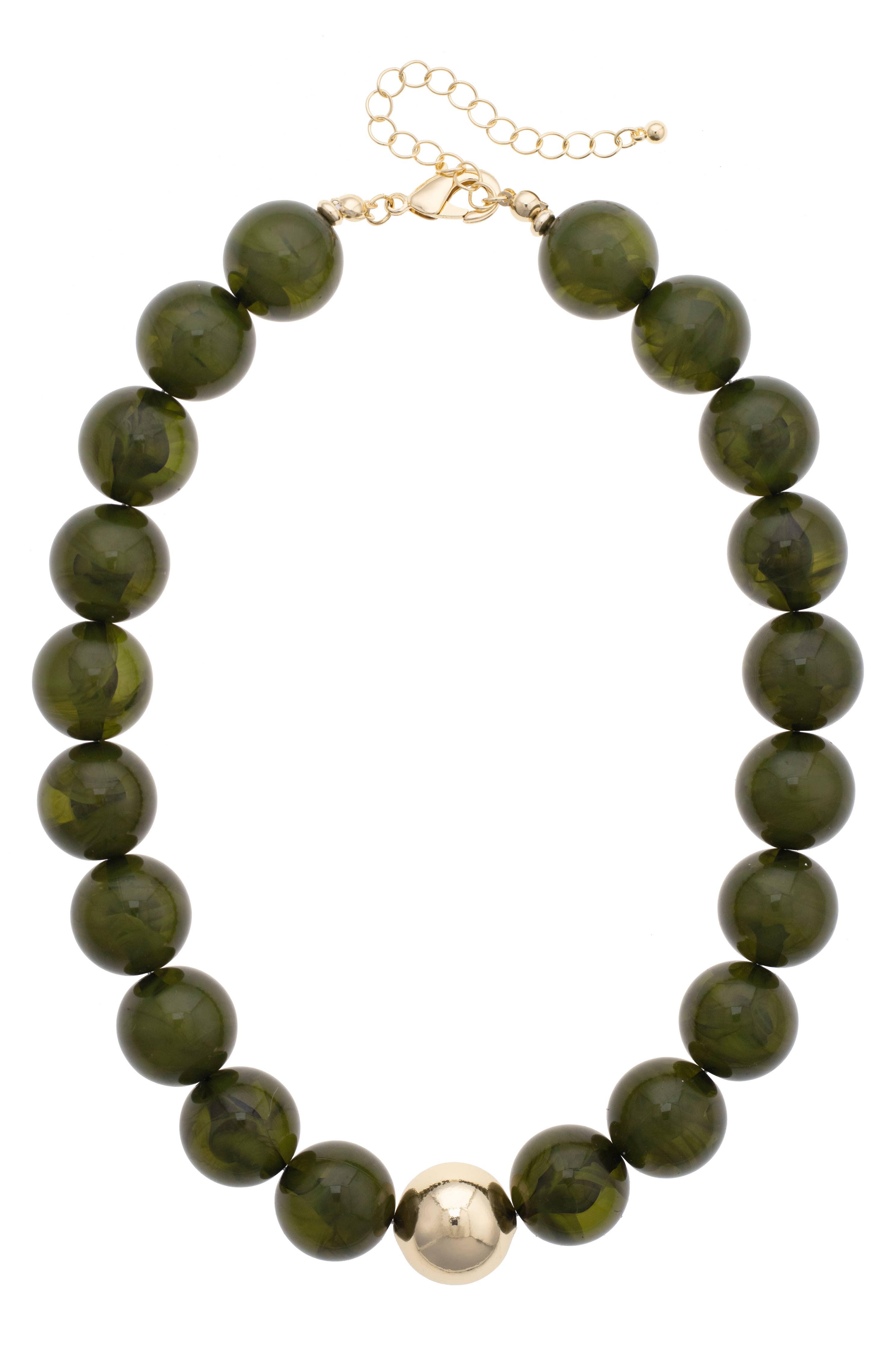 Marjorie Fall Beaded Necklace