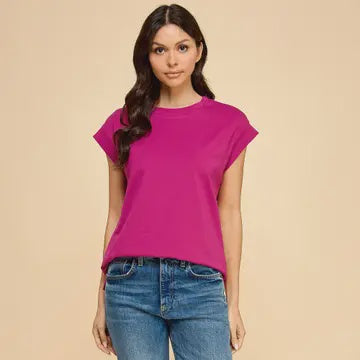 Short Sleeve Solid Top