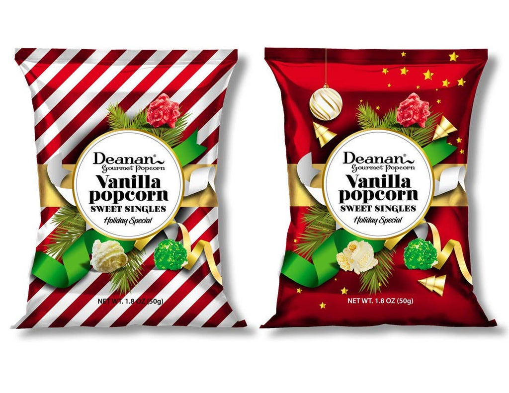 Vanilla Holiday - 100 Count = 50Strip & 50Red - 1.5 Cup Bags