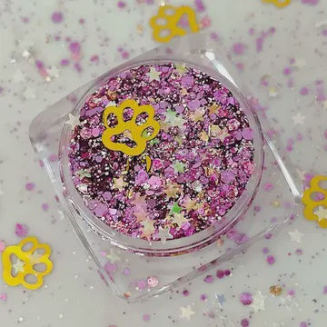 Letâ€™S Geaux Girls Lsu Tigers Football Face and Body Glitter