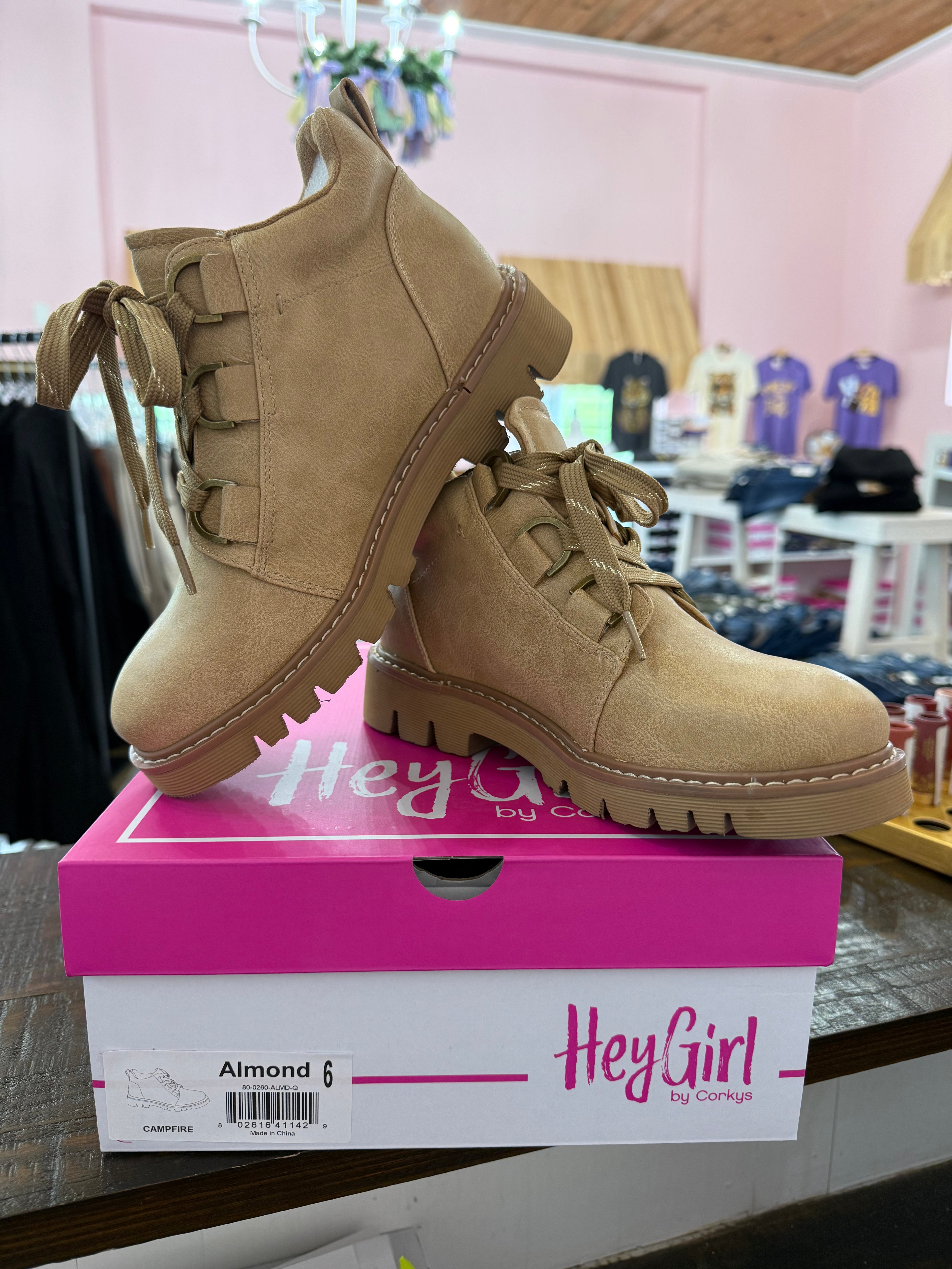 Corkys Campfire Almond Boots