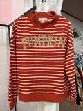 Ribbed Crew Neck Long Sleeve