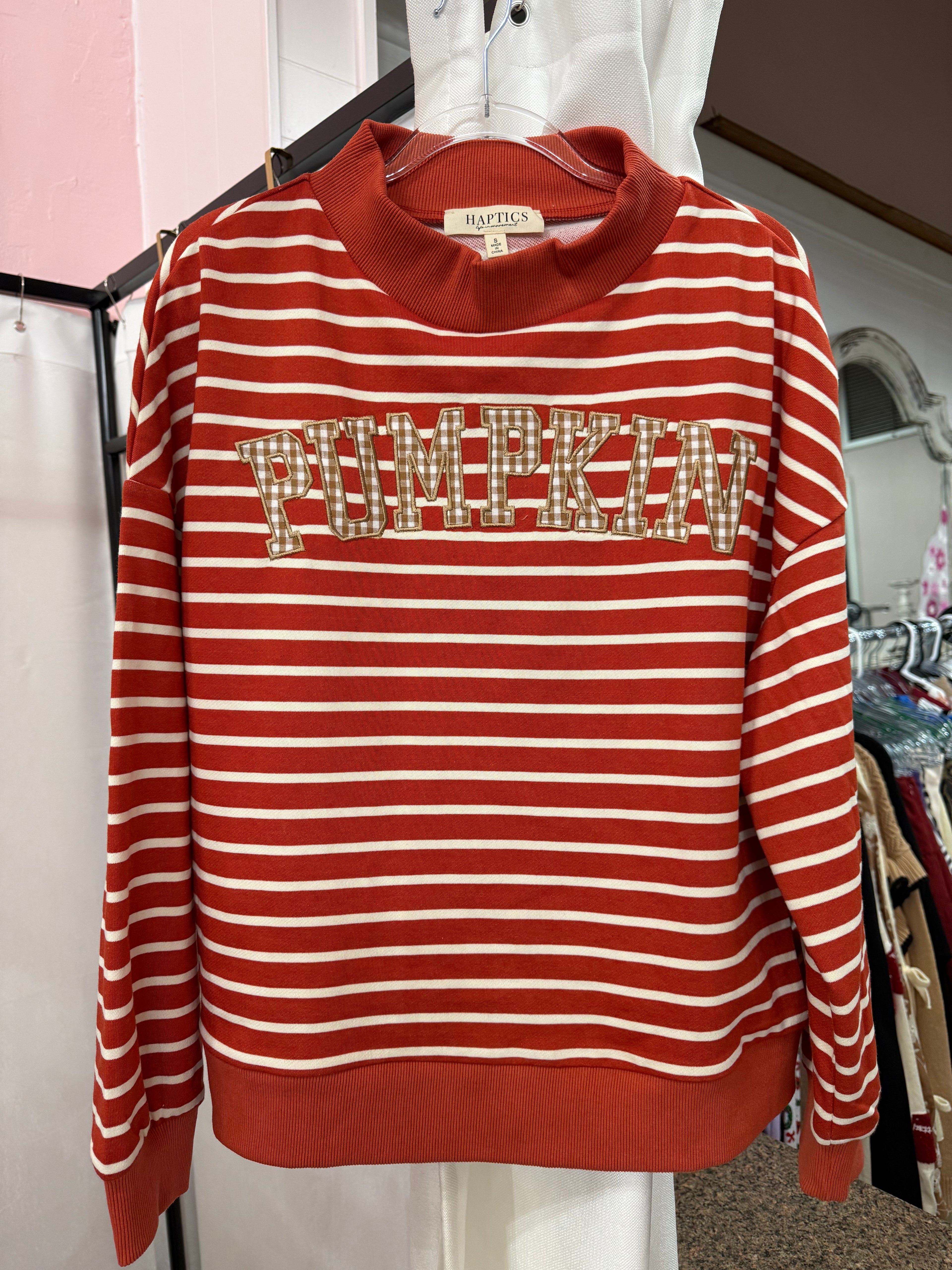 Ribbed Crew Neck Long Sleeve