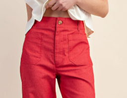 Ankle Cropped Summer Pants