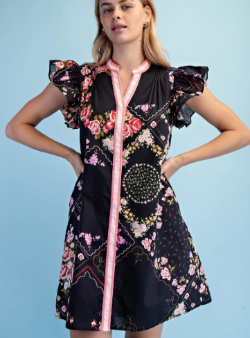 Floral Print Dress