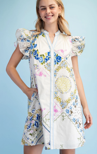 Floral Print Dress