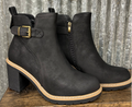 Corkys Good Call Black Distressed